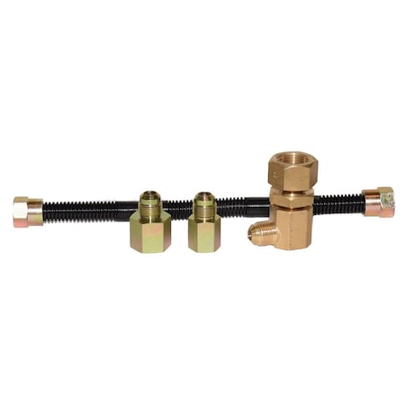 Tretco 12 x 0.375 in. Flexible Connection Kit Liquid Propane BK2P-LP